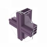 Buy cheap 6063 Double Glazed Curtain Wall Facade Aluminum Curtain Wall Extrusions from wholesalers