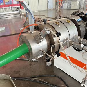 Buy cheap PLC / Touch Screen Control System Dual Screw Extruder Press For Plastic Extrusion Production Line from wholesalers