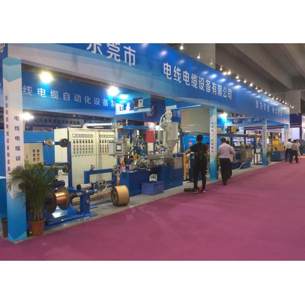 Electrical Cable Plastic Wire Winding Machine Cutting Extrusion Wire Bunching