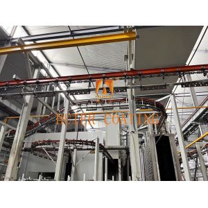 Buy cheap Ceiling Mounted Overhead Chain Conveyors With PLC Control And Adjustable Speed product