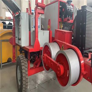 Buy cheap SA-QY60 Diesel Bull-Wheel 6Ton Cable Pulling Stringing Equipment from wholesalers