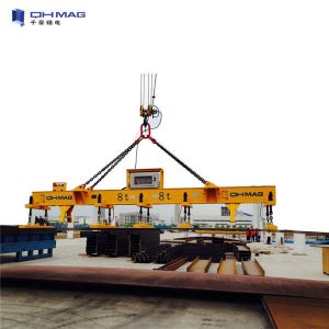 80 Degrees Electromagnetic Lifter , ISO9001 500kg Magnetic Lifting Clamp