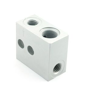 Customized Metal Hydraulic Blocks Metal Processing CNC Machining Parts
