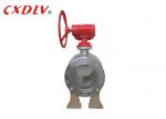 Buy cheap DIN3357 Trunnion Ball Valve Mounted Carbon Steel  Ith Gear Operation from wholesalers
