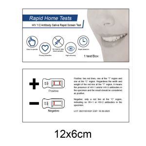 Medical Saliva At Home Rapid Hiv Test Kit 99% Accuracy
