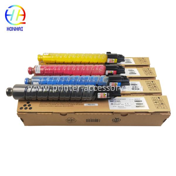 Toner Cartridge Set For Ricoh MPC305 842079 842080 842081 842082