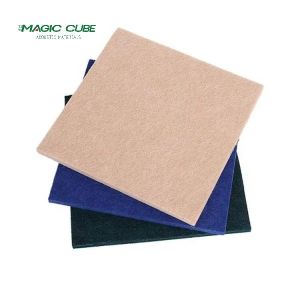 Buy cheap Sound Control Pure Camel 12mm Grooving Polyester Fiber Acoustic Panel from wholesalers