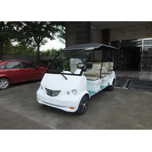 4kW Electric Sightseeing Car Max Speed 30km Suits For Public Area Transportation