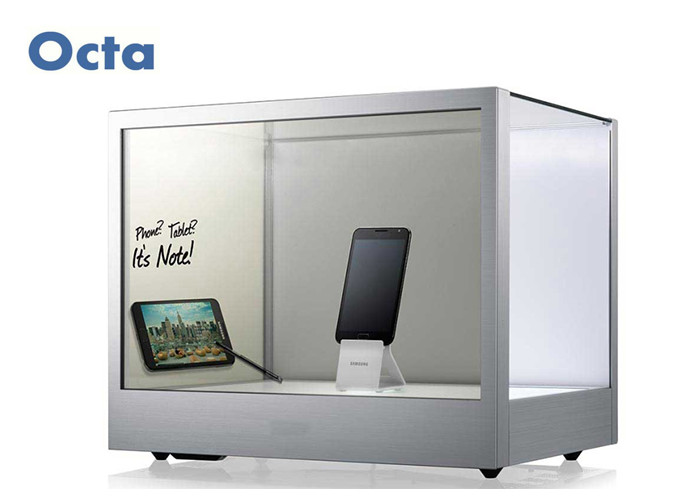 Buy cheap HDMI 65 Inch Transparent LCD Display AD Touch Transparent LCD Screen from wholesalers