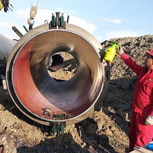 Buy cheap Split Frame Pipe Cold Cutting And Beveling Machine Pnuematic Cutter from wholesalers