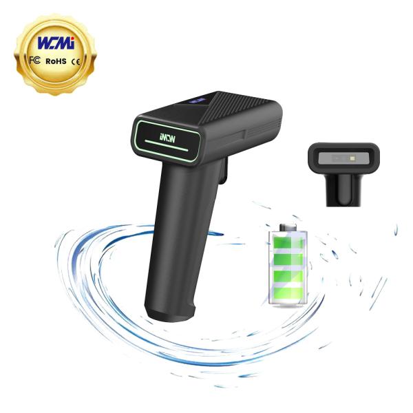 Portable Wireless Qr Code Reader 2D Bar Code Scanners Automatic Manumal Scanning