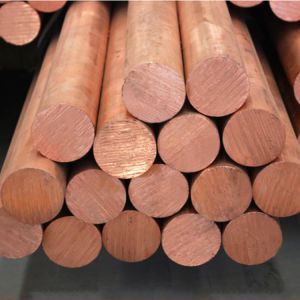Buy cheap Customized Beryllium Copper Bar Rod C1100 Rod With High Hardness from wholesalers