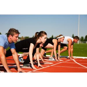 High Elasticity Jogging Track Material Rubber Playground Surface