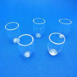 Buy cheap Lab Apparatus Quartz Glass Crucible Cup Shaped Fused Quartz Crucible from wholesalers