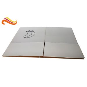 Plain Corrugated Shipping Boxes Fold - And - Tuck Construction Style With E