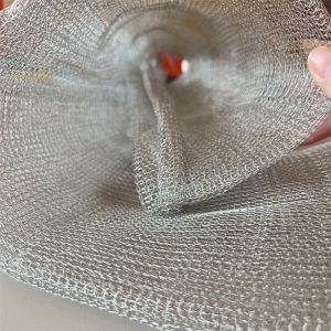 Buy cheap Inconel 600 Knitted Wire Mesh 25mm-1100mm Mesh Width from wholesalers