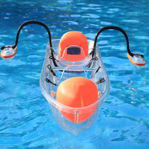 Buy cheap Crystal Clear Bottom Kayak With Paddles 6mm Thickness Polycarbonate Material from wholesalers