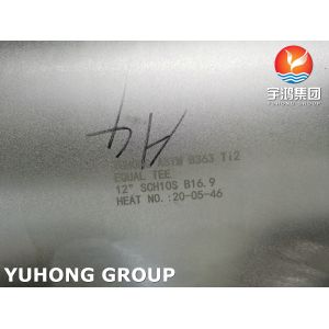 Buy cheap B16.9 90 DEG LR Elbow Equal Tee ASTM B363 Ti2 UNS R50400 3.7035 from wholesalers