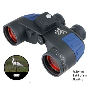Buy cheap Floating marine binoculars and compass 7x50 rangefinder binoculars waterproof binoculars from wholesalers
