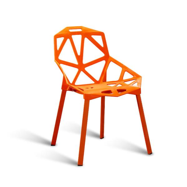 Buy cheap Polypropylene Plastic Restaurant Chairs Stackable With Minimalism Design from wholesalers