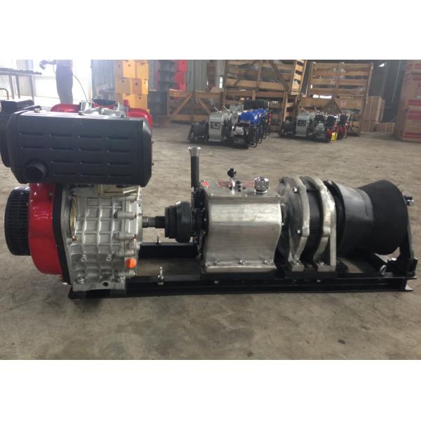 Quality 5 Ton Capacity Diesel Engine Wire Rope Winch for Cable Pulling with Compact Structure for sale