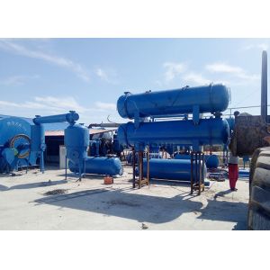 Large Industrial Scale Plastic To Diesel Machine 100 TPD