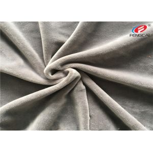 Buy cheap Elastic Spandex Velvet Fabric Blanket Use Polyester Minky Plush Fabric from wholesalers