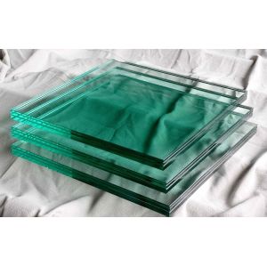 Buy cheap 20mm Bulletproof Laminated Tempered Glass Door Curve Shape Acid Etched from wholesalers