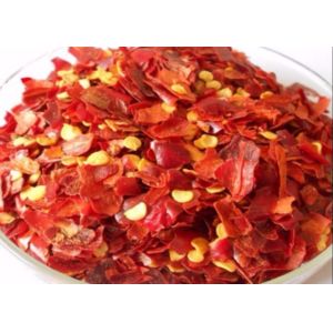 Buy cheap 5000SHU Crushed Red Chili 8% Moisture Hot Chilli Flakes Sundried from wholesalers