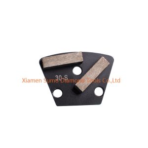 Buy cheap Durable Concrete Grinding Tools Trapezoid Double Bar ASL XIYI Use from wholesalers