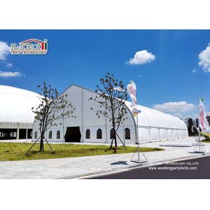 Buy cheap Liri 25m Big White Curve Tents With Aluminum Frame and Pvc Cover For Events from wholesalers