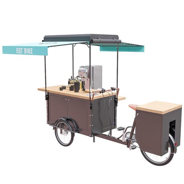Quality Stainless Steel Mobile Vending Cart For Tea Drinks Coffee Vending for sale
