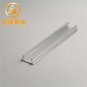 China Lightweight Extruded Aluminum Profiles , Led Strip Aluminium Profile Easy Installation on sale