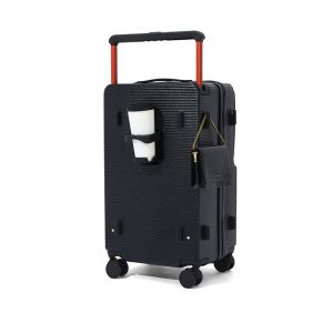 Buy cheap 2025 New Wide-Handle Front-Opening TSA Lock luggage, 20/24in Durable ABS+PC Luggage with Hook &amp; Cup Holder, 360° Silent Wheels &amp; Secure Lock , hard from wholesalers