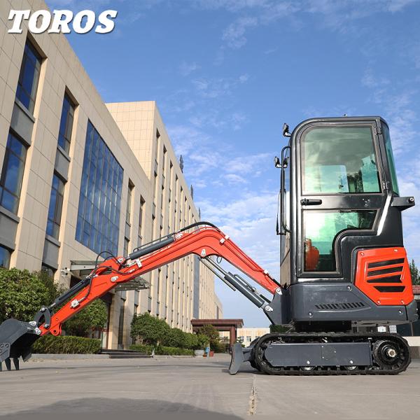 Buy cheap Multipurpose 1 Ton Mini Excavator Machine Hydraulic Space Saving from wholesalers