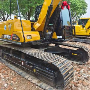 Buy cheap Sany155 Second-hand Excavators with ISUZU Engine and 0.53 m3 Bucket Capacity in Shanghai from wholesalers