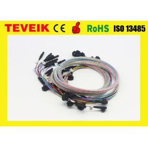 Buy cheap Portable electroencephalogram eeg electrodes / eeg cap with Medical grad TPU Material from wholesalers