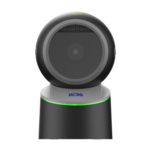 Quality Circular Desktop Barcode Scanner 1d Qr 2d Barcode Full Code Support Cheap Sales With Free Oem Service for sale