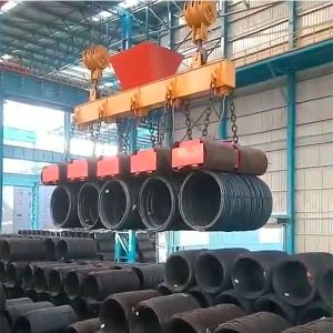 Buy cheap Rectangular Hoist Electric Lifting Magnets Several Coils Lifted Simultaneously from wholesalers