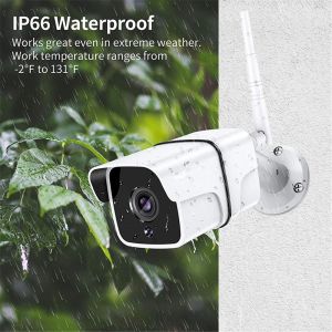 Smart Life Cloud Wireless Wi-Fi IP Outdoor Camera 2MP Intelligent 1080P IP66