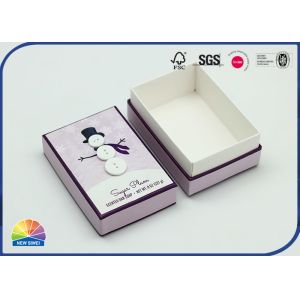 157gsm Coated Paper Custom Offset Printing Matte Rigid Shoulder Box