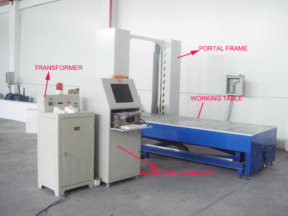 Quality DTC-E2012 EPS Sheet Shape Foam Cutting Machine With Multiple Wire for sale Buy cheap DTC-E2012 EPS Sheet Shape Foam Cutting Machine With Multiple Wire product