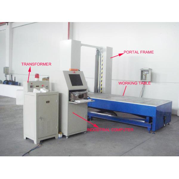 Quality Polystyrene Styrofoam 1000mm Hot Wire Foam Cutting Machine for sale