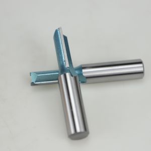 Particleboard Trimming Cutter Carbide TCT Double Edge Milling Cutter Straight