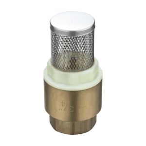 Buy cheap Net Irrigation 1/2" 1" 2" One Way Non Return Brass Check Valve With Stainless Steel Filter Screen from wholesalers