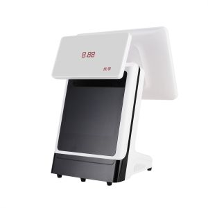 Capacitive Touch Screen POS Systems with LED/VFD/11.6'' 2nd Display and Win