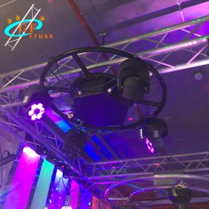 Mini Rotating Circle Truss For Hanging Moving Headlight Party