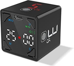 Magnetic Productivity Ticktime Pomodoro Timer Cube Mute Vibration Adjustable
