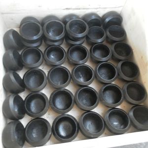 Buy cheap Polished Butt Welded Cap Carbon Steel Pipe Fitting from wholesalers
