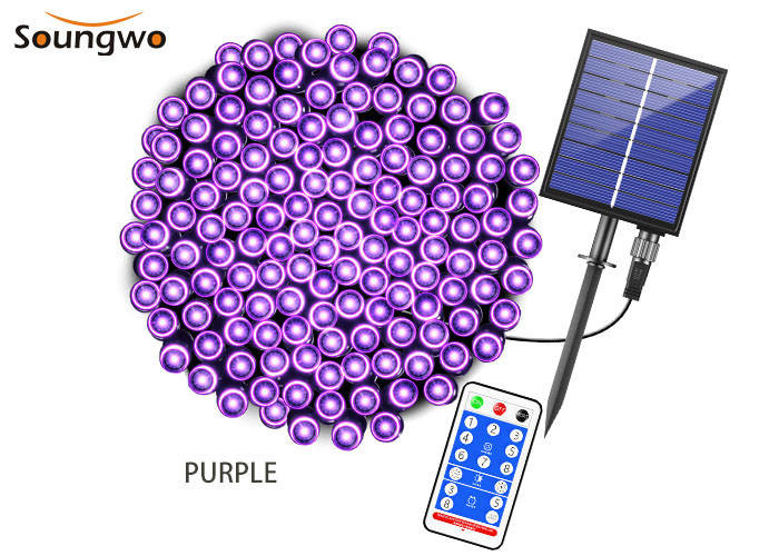 Buy cheap 0603 Lamp Solar String Lights 800mah 72ft With Remote Control from wholesalers